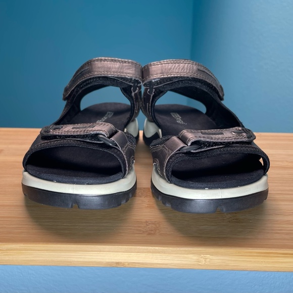 ECCO Yucatan Limited Edition Upcycle Project EU 38 US 7 7.5 Off-Road Brown RARE - Picture 7 of 10